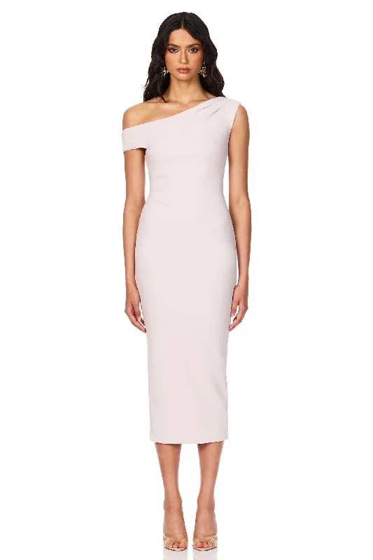 Cheap Work Midi Dresses-Nookie Natalia Midi Dress - Shell