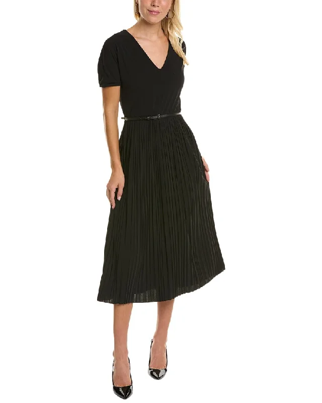 Designer Green Midi Dresses-Max Mara Pepaia Midi Dress