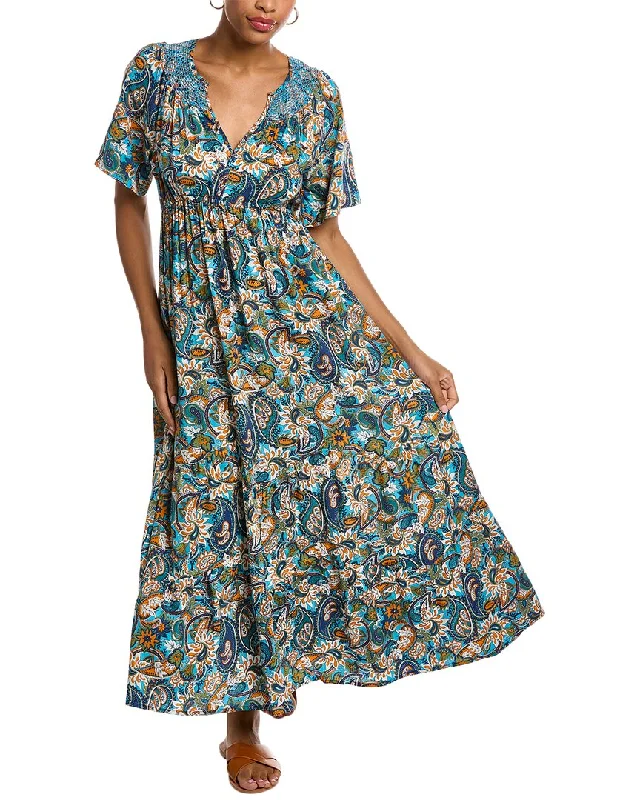 Denim Vintage Midi Dresses-ANNA KAY Orenzo Midi Dress