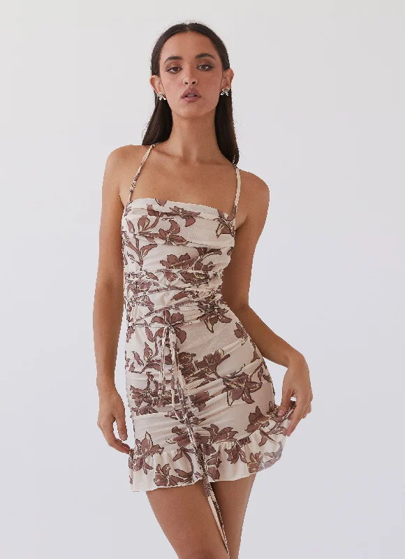 Floral Formal Mini Dresses-Sweet Intentions Mini Dress - Hazel Bloom